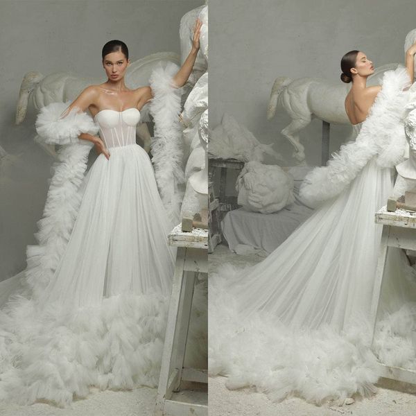 

tulle evening dresses perspective sheer long robe puffy tiered ruffles dress for baby shower prom party wear gowns, Black;red