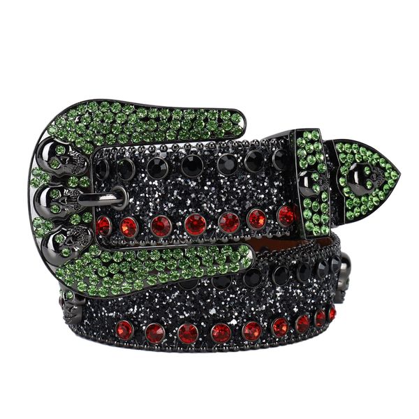 

designer mens womens belt man bb belts shiny diamond waistbands white luxury beaded skull snake crocodile pattern personalized punk style de, Black;brown