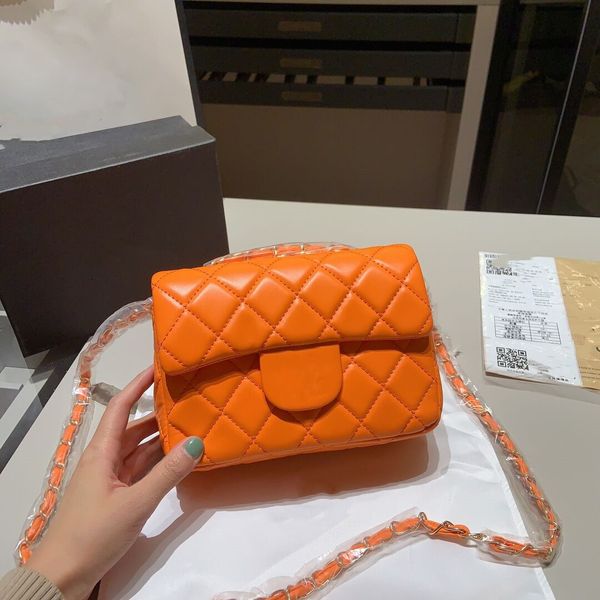 

22ss ladies designer classic mini flap fuchsia bags ghw crush gold ball quilted matelasse chain crossbody shoulder purse vanity cosmetic cas