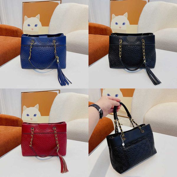 

shopping bags totes torybbag retro the tote tassel lattice women skeleton designer leather handbag zipper shoulderbag crossbody