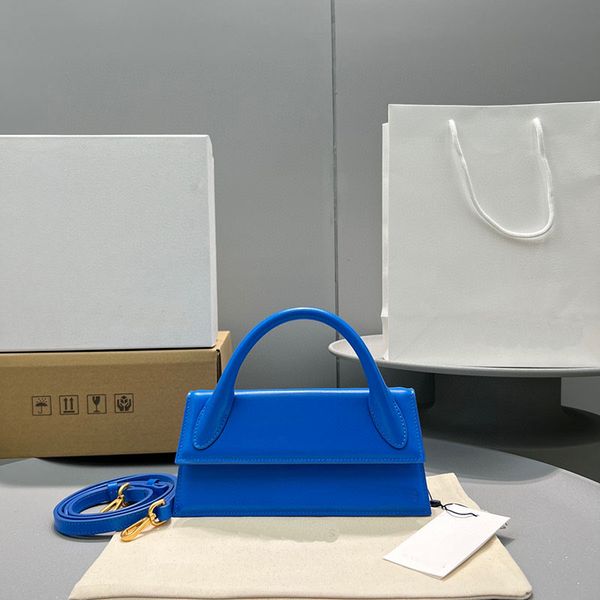 

european and american retro leather messenger bag fashion waterproof handbag designer new leathers blue shoulder slung leather mini square c