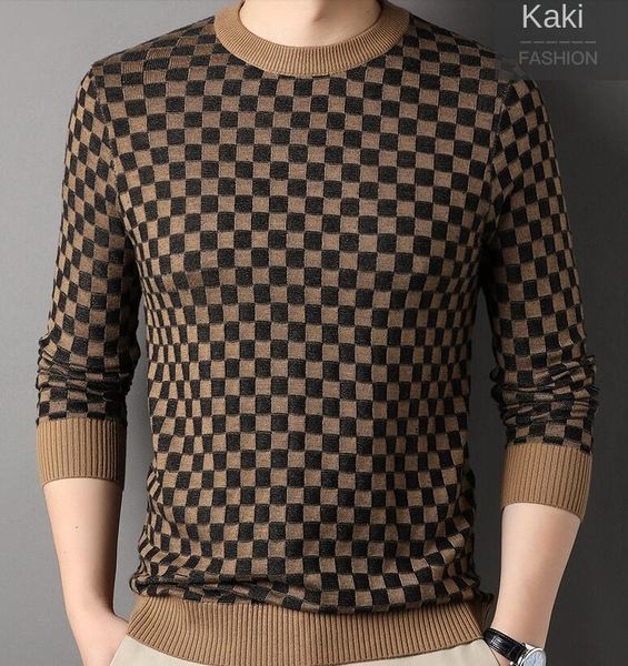 

grade men's sweaters new fashion brand knit pullover korean trendy luxury designer jumper striped sweater men clothing, White;black