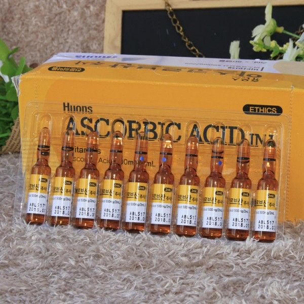 

beauty items vitamins cs ascorbicss acids 2mls injectionss