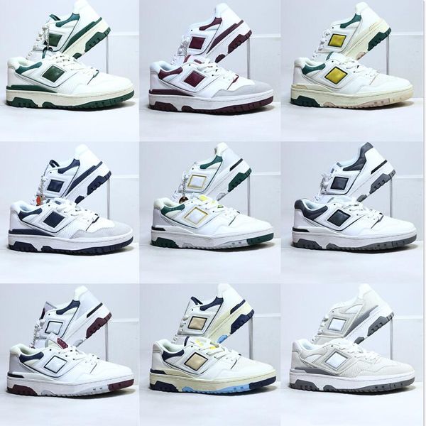 

burgundy 550s evergreen basketball shoes nightwatch green yellow sneakers permium pack leather vamp white castlerock navy