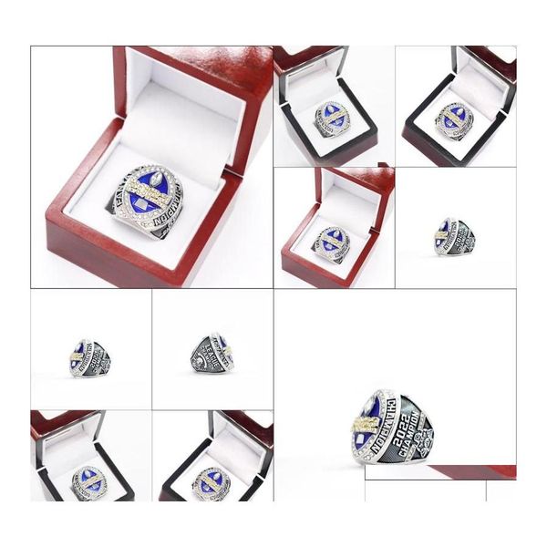 

cluster rings cluster rings s 2022 blues style fantasy football championship fl size 814 drop delivery 2021 jewelry chainworldzl dhxb otfag, Golden;silver