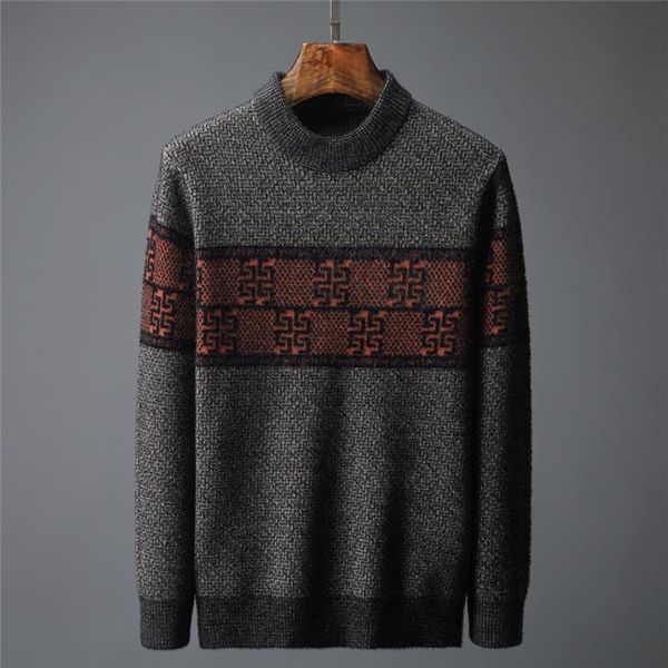 

luxury designer men's sweaters loose long sleeve round neck pullovers letters applique knitted sweater autumn winter mens womens couple, White;black