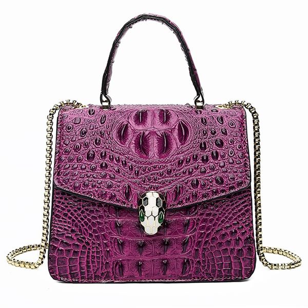 

fashion designer shoulder bag metal snake head tote handbags crossbody bags large size evening bags