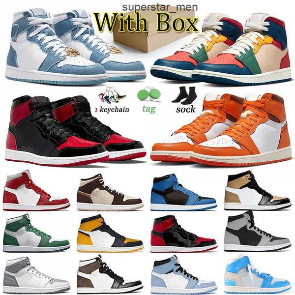 

1 offs white lost and found basketball shoes us 13 jumpman 1s sneakers sports designer men trainers j1 starfish chicago yellow toe multi