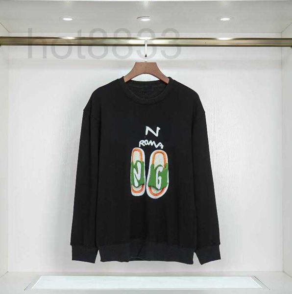 

men's hoodies & sweatshirts mens hoodie designer women slippers f-letter print sweatshirt sweater for men round neck long sleeve casual, Black