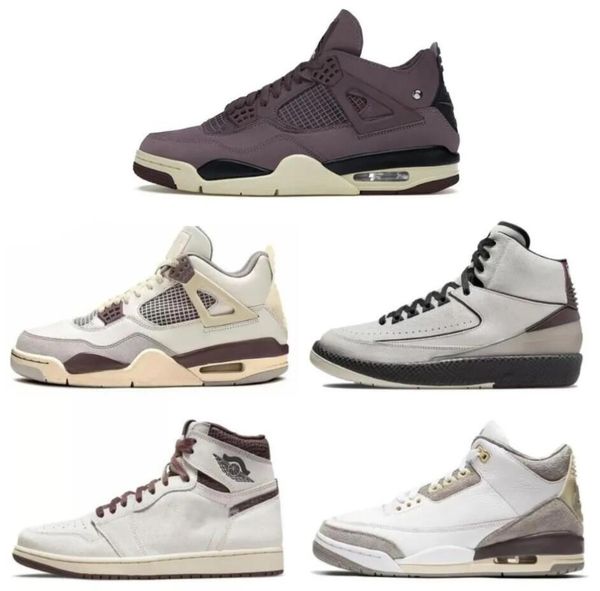 

2022 release authentic 4 retro amm shoes a ma maniere 4s sneakers violet ore men women outdoor sports trainers with original box dv6773-220