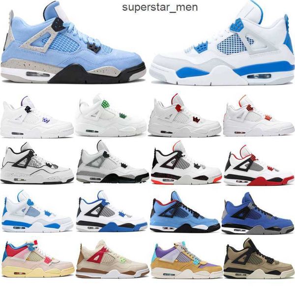 

basketball shoes sneakers university blue mushroom metallic shimmer purple black cat lucky tour yellow cactus pine green fire red 4 4s