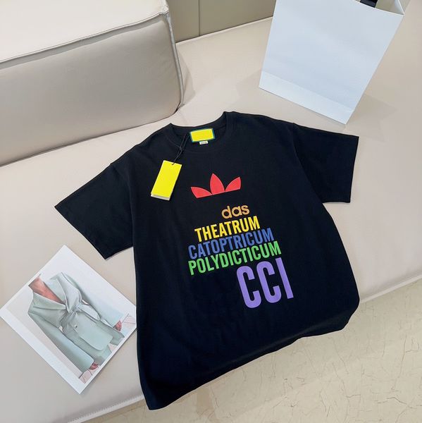 

men's plus tees & polos round neck embroidered and printed polar style summer wear with street pure cotton 2dd, Black;brown