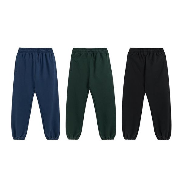 

2023 fashion mens pants sent trousers streetwear sweatpants hip hop solid letter embroidery loose sports casual leggings size s-xl, Black
