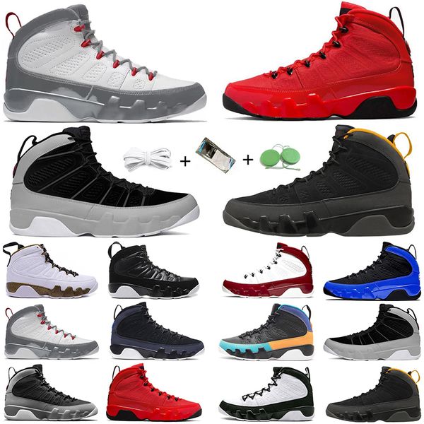 

jumpman 9 9s men basketball shoes fire red gym chile red unc particle grey space jam university gold blue dream it black white high mens tra