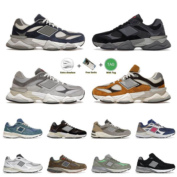 

designer mens women running shoes 990 9060 black castlerock grey v3 jjjjound navy miusa teddy santis patta keep your family cloes 990v3 runn