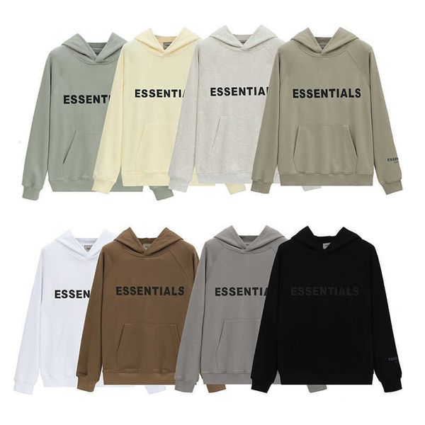 

hip hop sweatshirts designer hoodies high version fee god essential, Black