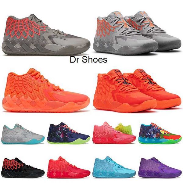 

lamelo ball basketball shoes mb.01 mens rock ridge red not from here lo ufo sneakers size 40-46