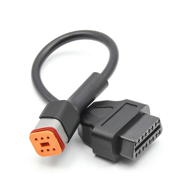 

obd403 diagnostic tool 4pin 6 pin to obd2 cable for harley davidson motorcycle