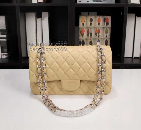 

cc bag wallets designer handbag classic double lambskin caviar flap bags lady shoulder gold chain bag purse leather fashion pochette women l, Red;black
