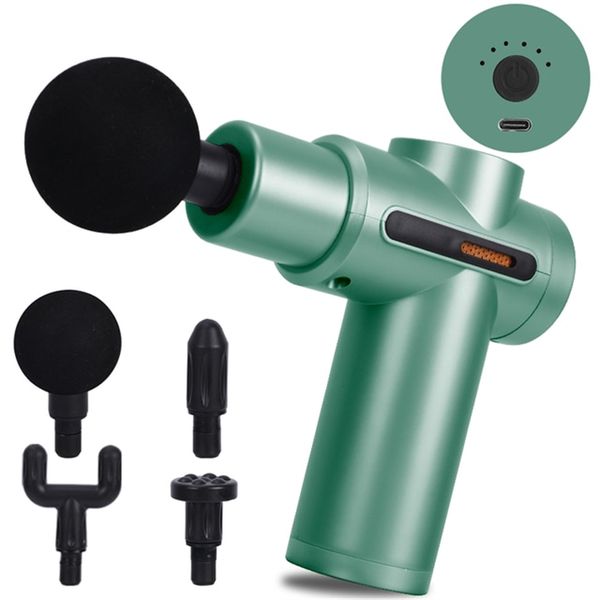 

deep tissue percussion fascia gun vibration multi-functional body massage gun muscle fitness gym beauty guns