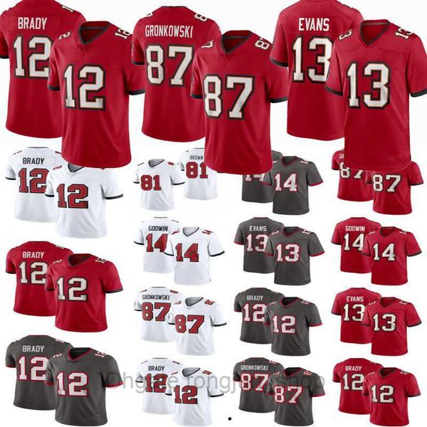 

jersey 12 tom brady 45 devin white tampa 87 rob gronkowski bay 14 chris godwin 13 mike evans 54 lavonte david buccaneeres women youth men&#0, Black