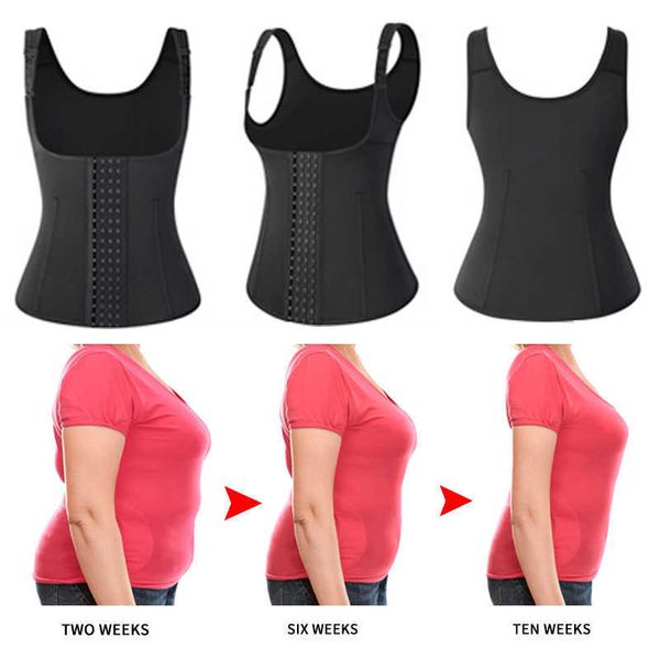 

slimming belt women waist shapewear body shaper belt slimming sheath belly reducing shaper tummy sweat vest workout shaper corset t221205