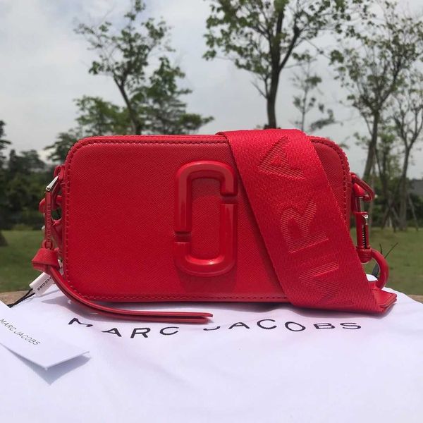 

luxury bag mj mj porcelain wide shoulder strap colored camera single oblique cross versatile small square genuine leather women's fashi