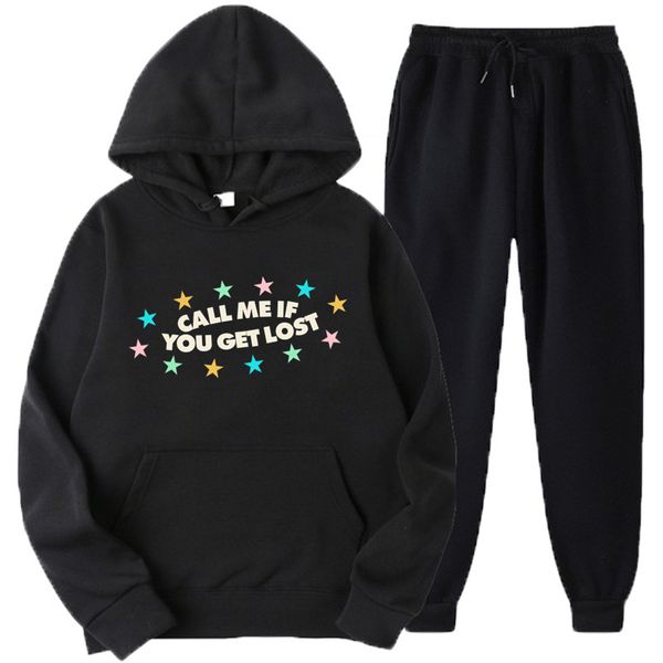 

mens tracksuits call me if you get lost awesome men set casual autumn fleece hoodies pants twopiece tracksuit trendy sportswear 221206, Gray