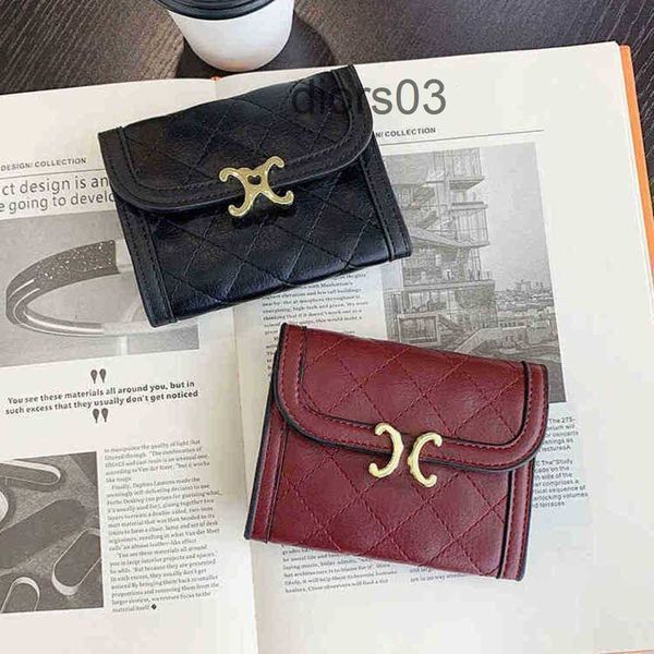

leather celins card wallet womens mens europe and america fashion brands casual small new long wallet handbag student mini purse, Red;black