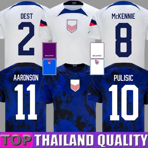 

2022 pulisic mckennie soccer jersey ertz altidore press wood morgan lloyd 22 23 america football shirt united states camisetas usa usmnt lle, Black;yellow