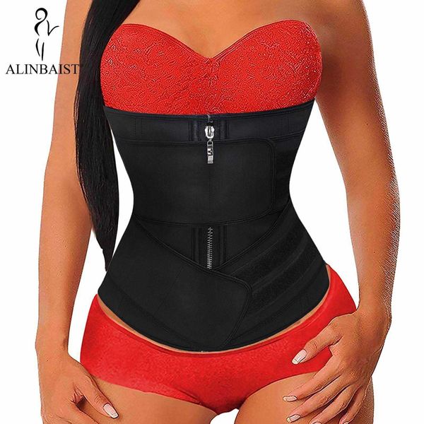 

slimming belt latex waist body shaper body shapewear stomach slimming belt binder double straps corset rubber body shapers women t221205