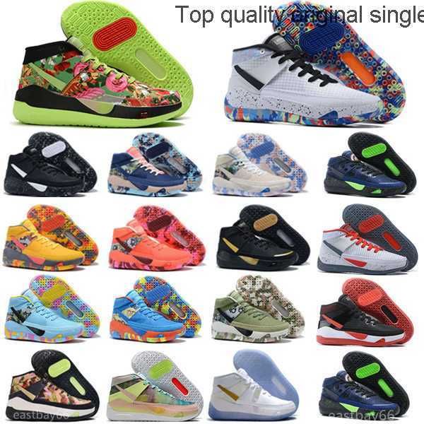

quailty durant kd 13 xiii kevin basketball shoes 13s aunt pearl all-star silver gray blue black plaid splash ink color bottom white