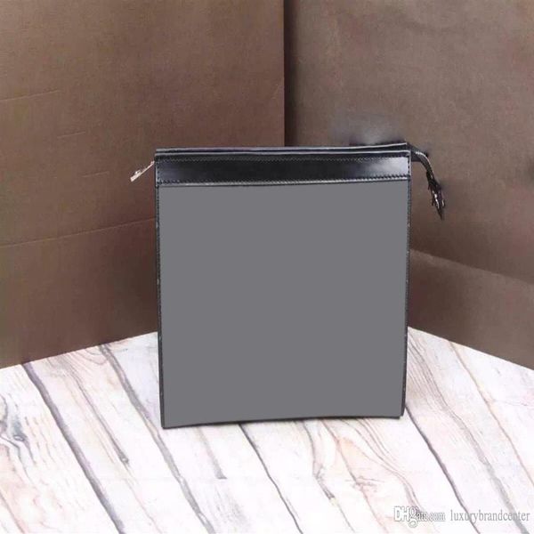 

pochette voyage mm n41696 mens eclipse canvas toiletry pouch 26 bag designer handbag zip wallet purse clutch188o