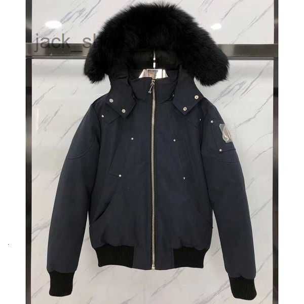 

men's down parkas moose ship fast winter coats outdoor warm man coate outwear jackets knuckles doudoune 2 rfhj 82, Black