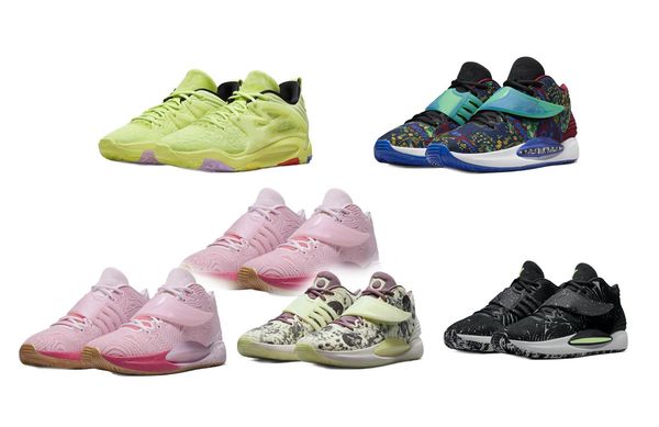 

2023 kd15 kevin durant signature basketball shoes training sneakers yakuda accepted light lemon twist beginnings caravan climbing boots, Black
