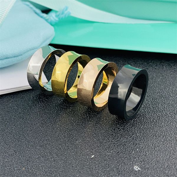 

mens luxury designer ring fashion heart rings for women original great quality love rings jewelry supply diamond anniversary gift titanium s, Silver
