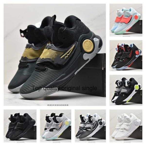 

mens kevin durant kd trey 5 x basketball shoes blue chill black metallic gold white grey jogging running shoes men trainers shoe sports