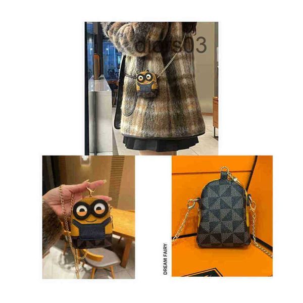 

pu leather card wallet woman mens on chain mini card small leather key new lvs cartoon cute mini womens chain bag portable zero wallet, Red;black