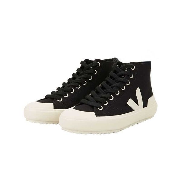 

dress shoes brand casual designer design vj men's and women's high fabric classic letter running sport round head sports size 35-4, Black