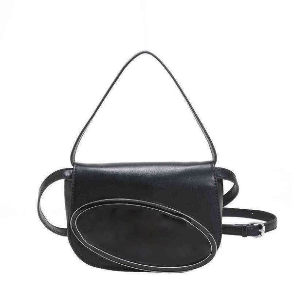 

evening bags shoulder bag 2022 new tote fashion clamshell letters pattern handbag versatile luxury leather crossbody bags messenger 220706