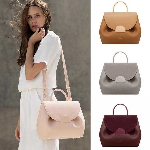 

designer bags leather evening bags polene small big bag light luxury single shoulder crossbody leather portable female fashion bagev 9h5l