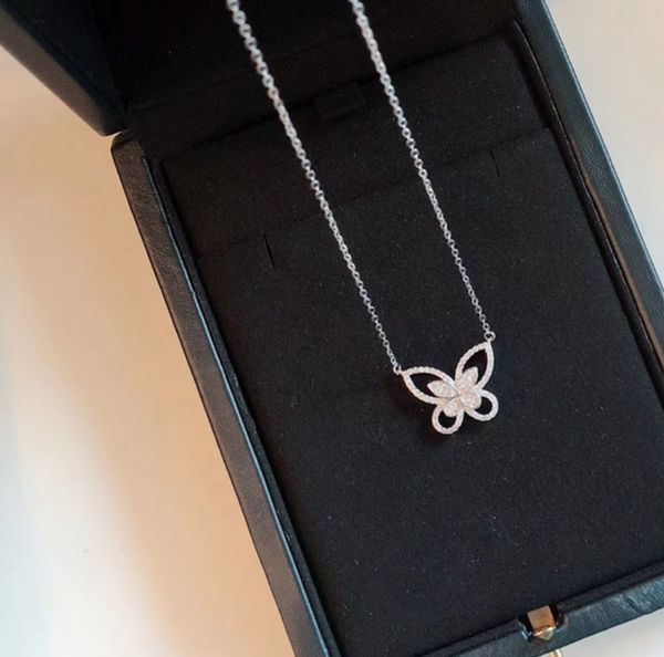 

ins necklace new in luxury fine jewelry chain necklace for womens pendant k gold heart designer ladies fashion pearl saturn vdesigner pearl, Silver