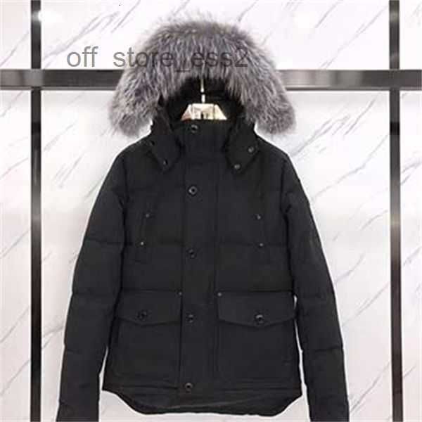 

men's down parkas jackets winter mens outdoor coat jacket casual hooded moose coats outerwear man warm men puffer doudoune outwear bomb, Black