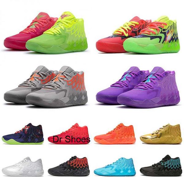 

lamelo ball 1 mb.01 men basketball shoes fashion sneaker black blast buzz city lo ufo not from here queen city rick and morty rock ridge red