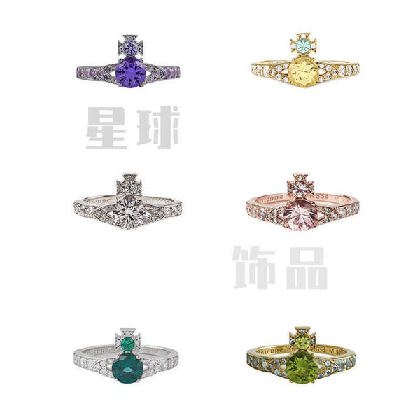 

designer vvan ring west empress ismene is diamonds saturn rings, Silver
