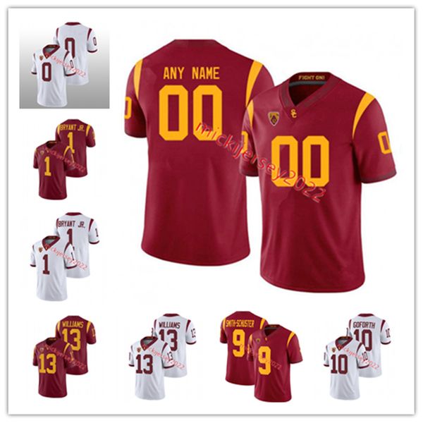 

youth mens usc football trojans jersey iman marshall matt leinart sam cunningham rasheem green adoree jackson uchenna nwosu devon kennard cu, Black