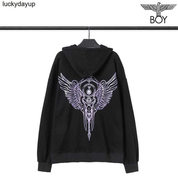 

men's hoodies designer sweatshirts winter new boys fashion hoodie purple men women casual loose lovers' streetwear hoodie, Black