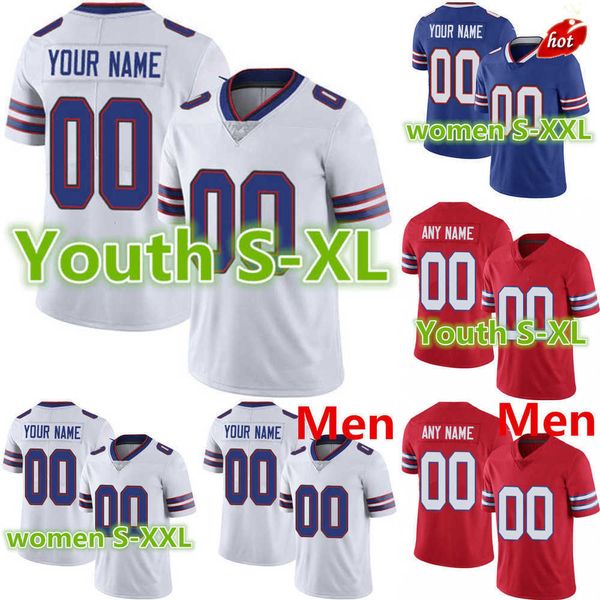 

football jerseys buffalo''bills''11 cole beasley 27 tre'davious white, Black;red