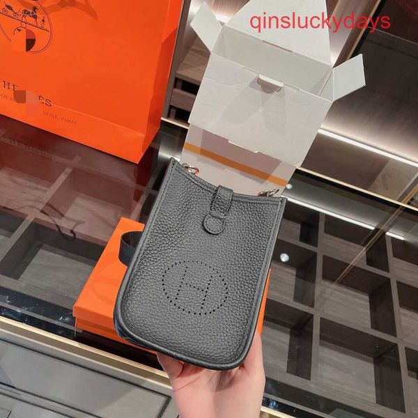 

herme evlins bags for women online outlet 2022 new emma evelyn series small hollow out h-letter messenger mobile phone cow leather