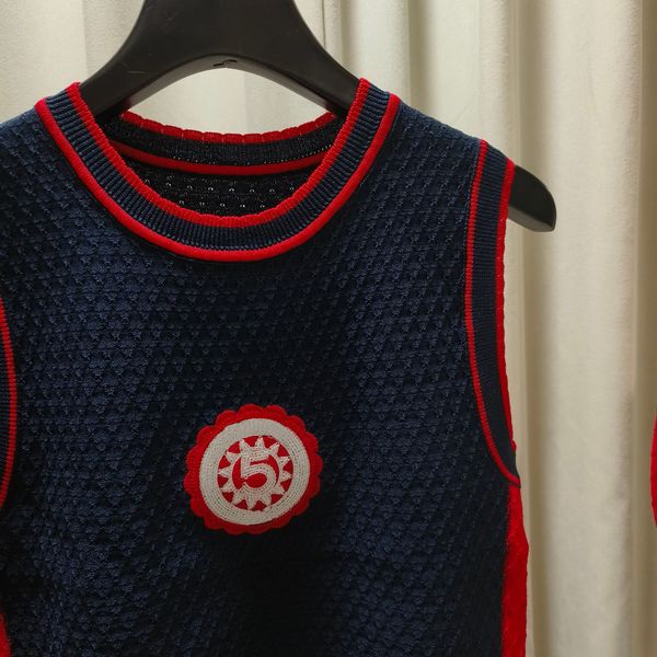 

two piece dress designer fashion 2022 new 2 set women sleeveless o-neck casual with high waist knit shorts suit sweet outfit z4g4, White